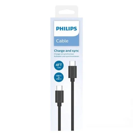 PHILIPS Cable USB C a USB C 1.2m