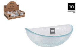 La Mediterranea Bol Snacks Transparente Ø 12.5 x 5 cm (48 Unidades)