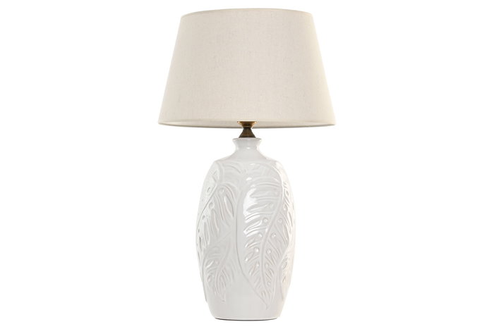 DKD Home Decor Lámpara Sobremesa Moderno Blanco 40x70x40 cm (2 Unidades) DKD Home Decor Lámpara Sobremesa Moderno Blanco 40x70x40 cm (2 Unidades)