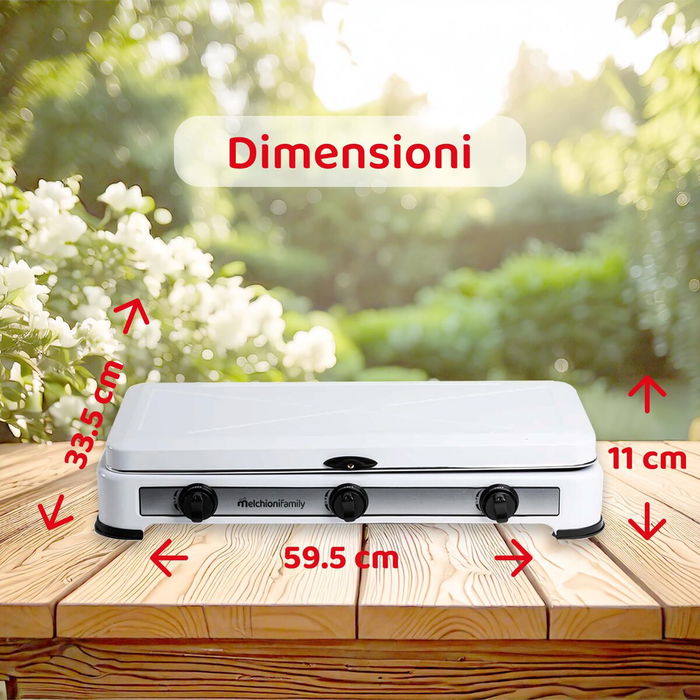 Hornillo de Gas Melchioni MINERVA3