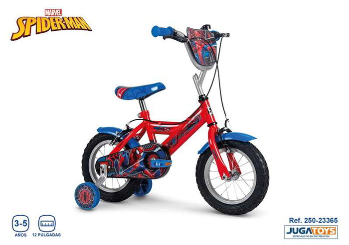 Huffy Bicicleta Marvel Spider-Man de 12 pulgadas