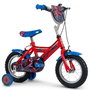 Huffy Huffy12" Bicicleta Spiderman de Aprendizaje con Ruedas de Equilibrio para Niños de 3 a 5 Años - 12 Pulgadas
