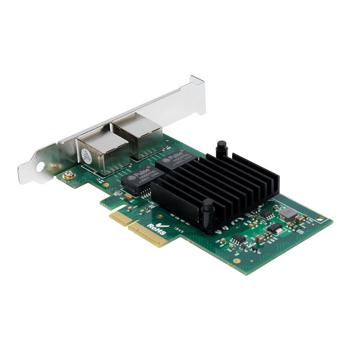 Inter-Tech Argus ST-727 x4 v2.0 Dual Adaptador de Red Gigabit PCIe