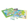 Clementoni Mapa Geo Descubre Europa Juego de Puzle y Cartas