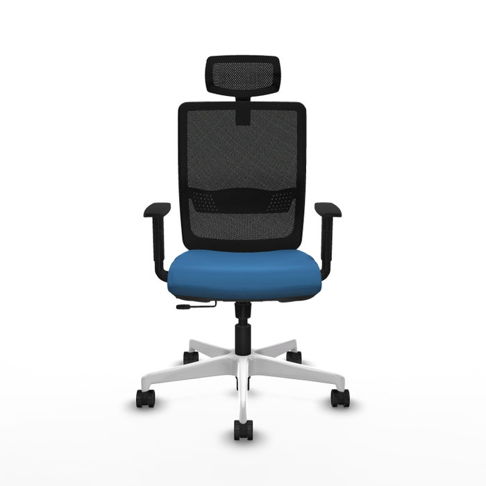 PIQUERAS Y CRESPO Silla de oficina Haches Azul claro y Negro PIQUERAS Y CRESPO Silla de oficina Haches Azul claro y Negro