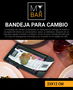 My Bar Bandeja Cambio Pinza Rectangular Bar 22.5 cm x 11.8 cm x 1.1 cm (24 Unidades)