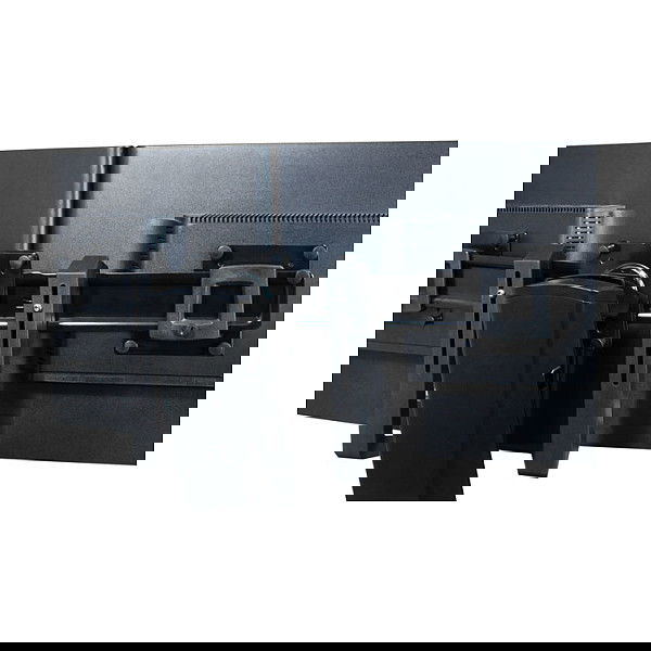 Ergotron 97-783 Soporte Doble para Monitor y Asa, Negro, 16.4 kg, Pared, 17" a 26"