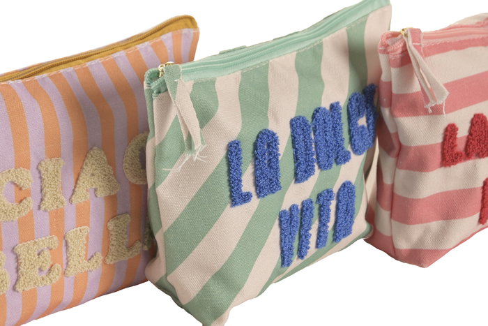 DKD Home Decor Neceser Bella Vita Urban Multicolor (6 Unidades)