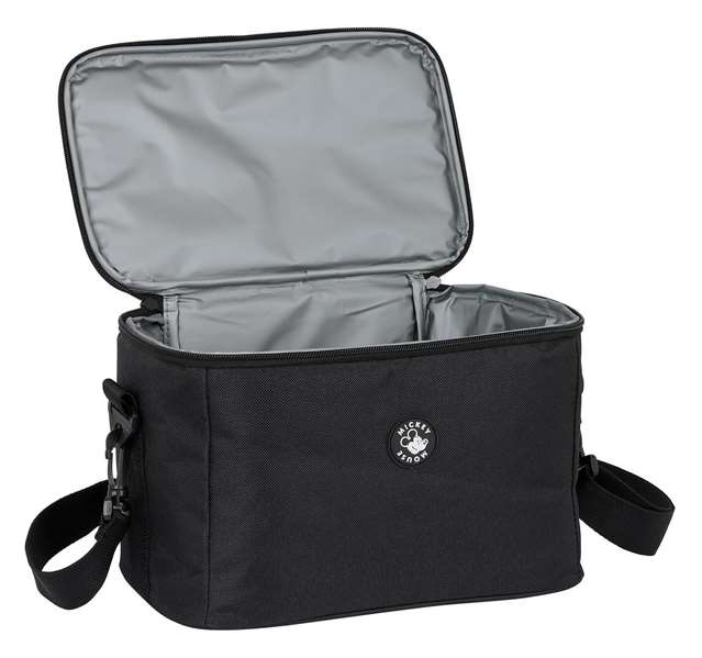 Safta Nevera Cuadrada Waterproof Mickey Mouse Black 29x19x18cm