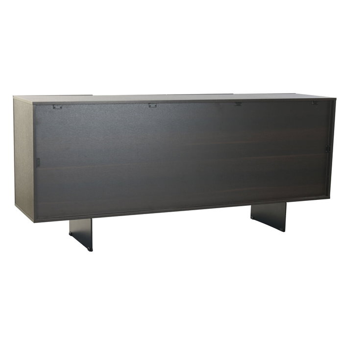 DKD Home Decor Buffet de Madera MDF 180x41x80 Marrón Oscuro y Beige