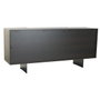 DKD Home Decor Buffet de Madera MDF 180x41x80 Marrón Oscuro y Beige