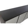DKD Home Decor Buffet de Madera MDF 180x41x80 Marrón Oscuro y Beige