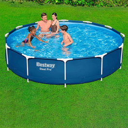 Bestway Piscina Rígida Adulto 366x76 cm Azul