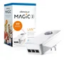 Devolo Magic 2 LAN Triple Adaptador PLC 2400 Mbit/s Gigabit Ethernet Triple Blanco 2400 Mbit/s Gigabit Ethernet Triple Blanco