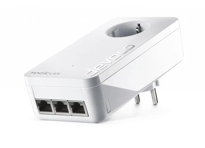 Devolo Magic 2 LAN Triple Adaptador PLC 2400 Mbit/s Gigabit Ethernet Triple Blanco 2400 Mbit/s Gigabit Ethernet Triple Blanco