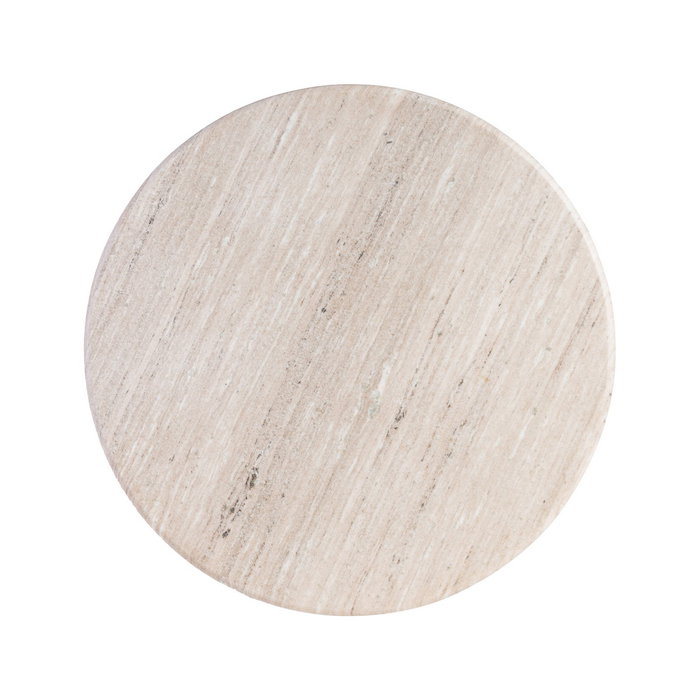 Mesa Centro Mármol/Madera Salón 90 X 90 X 43 cm