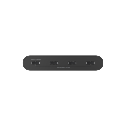 Belkin AVC018BTBK Hub USB-C con 4 Puertos USB-C Negro Belkin AVC018BTBK Hub USB-C con 4 Puertos USB-C Negro