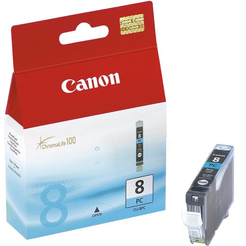 Canon CLI-8PC Cartucho de Tinta Cian Fotográfico (0624B001) inevitable