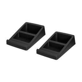 AISENS - SOPORTE UNIVERSAL DE SOBREMESA PARA ALTAVOCES, NEGRO