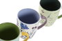 DKD Home Decor Mug Shabby Multicolor 12 Unidades 8.5 x 10.2 x 10 cm Capacidad 330ml