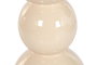 DKD Home Decor Lámpara de Pie de Hierro Beige con Detalles de Bolas Seta