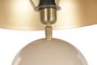 DKD Home Decor Lámpara de Pie de Hierro Beige con Detalles de Bolas Seta