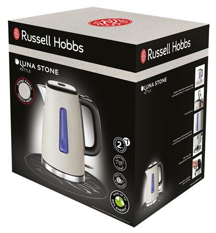 Russell Hobbs 26960-70 Hervidor Luna Stone 1,7 Litros, Ebullición Rápida