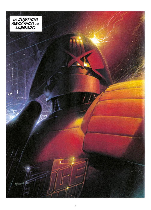 Tebeos Dolmen Editorial S.L. Juez Dredd: Mechanismo