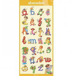 Poster abecedari, VV.AA. - SALVATELLA