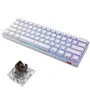 Redragon Dragonborn K630 Teclado Mecánico 60% RGB Blanco