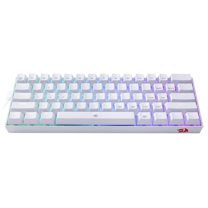 Redragon Dragonborn K630 Teclado Mecánico 60% RGB Blanco
