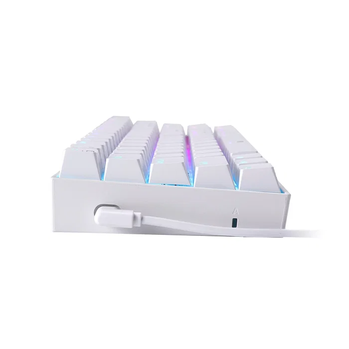 Redragon Dragonborn K630 Teclado Mecánico 60% RGB Blanco