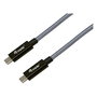 Equip Cable USB-C a USB-C 3.2 Gen 2x2 20 Gbit/s PD 240W 3 m Negro, Ref. 128428