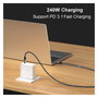 Equip Cable USB-C a USB-C 3.2 Gen 2x2 20 Gbit/s PD 240W 3 m Negro, Ref. 128428