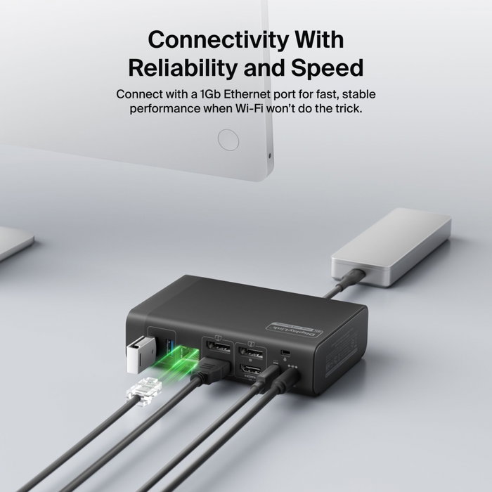 Belkin CONNECT 14-en-1 140W Dual Display Dock INC028kqBK