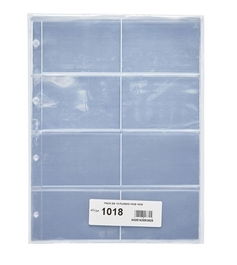 Funda Para Album De Coleccion Pardo 8 Dptos. (Set de 10)