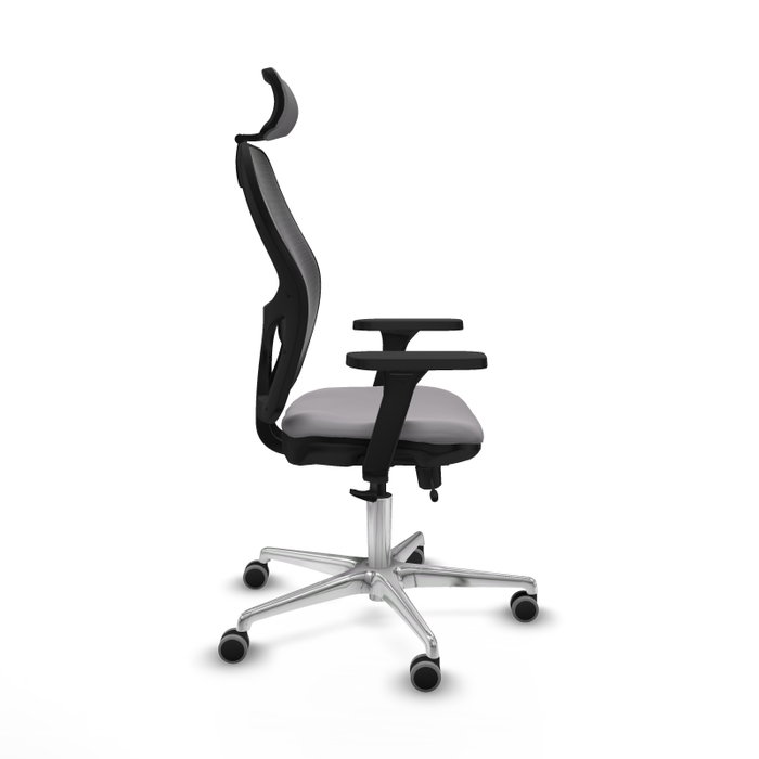 PIQUERAS Y CRESPO Silla de oficina Jorquera con Mecanismo Sincro/Traslack, Gris y Negro PIQUERAS Y CRESPO Silla de oficina Jorquera con Mecanismo Sincro/Traslack, Gris y Negro