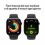 Apple Watch Series 11 GPS + Cellular 46mm Titanio Pizarra con Correa Deportiva Negra M/L