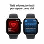 Apple Watch Series 11 GPS + Cellular 46mm Titanio Pizarra con Correa Deportiva Negra M/L