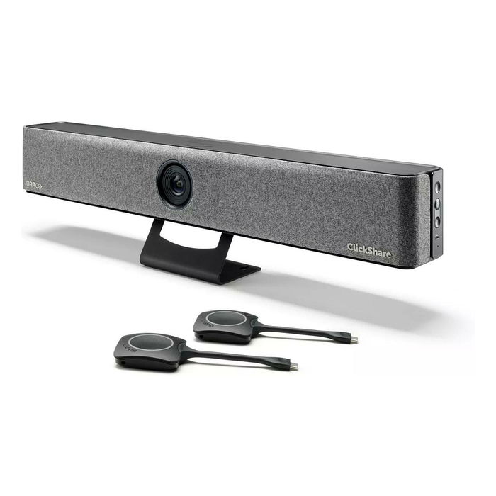 BARCO Bar Pro con 2 Buttons 4K para salas pequeñas y medianas BARCO Bar Pro con 2 Buttons 4K para salas pequeñas y medianas