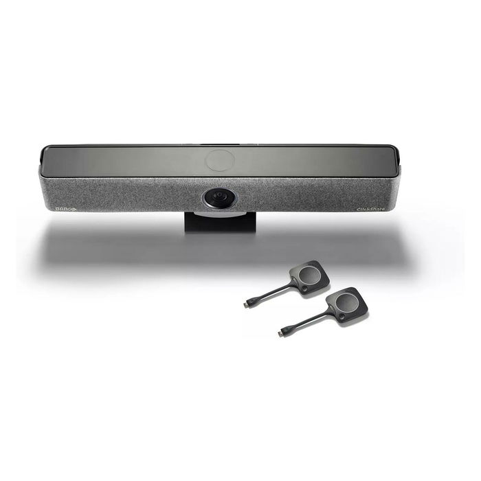 BARCO Bar Pro con 2 Buttons 4K para salas pequeñas y medianas BARCO Bar Pro con 2 Buttons 4K para salas pequeñas y medianas