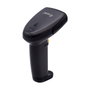 Equip Lector de códigos de barras 1D USB con soporte, Negro