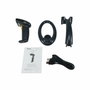 Equip Lector de códigos de barras 1D USB con soporte, Negro
