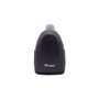 Equip Lector de códigos de barras 1D USB con soporte, Negro