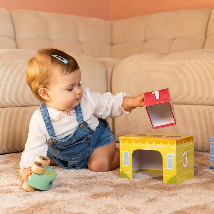 Goula Juguete Primeros Pasos con Sonajero y Bloques +6 meses 1110100487