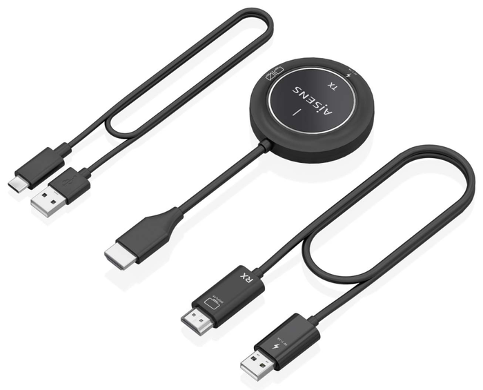 Aisens ASWL-H2K30M002-BK HDMI Inalámbrico 1080P 30m Negro Aisens ASWL-H2K30M002-BK HDMI Inalámbrico 1080P 30m Negro