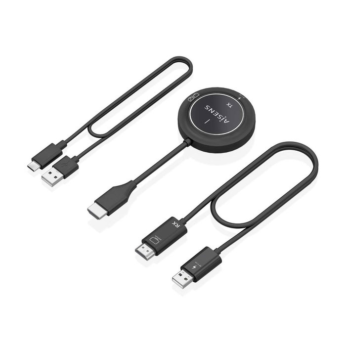 Aisens ASWL-H2K30M002-BK HDMI Inalámbrico 1080P 30m Negro Aisens ASWL-H2K30M002-BK HDMI Inalámbrico 1080P 30m Negro