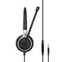 Sennheiser (EPOS) Headset de Diadema Impact SC 635 Mono, Color Negro Plateado, para Llamadas Profesionales, Referencia 1000642