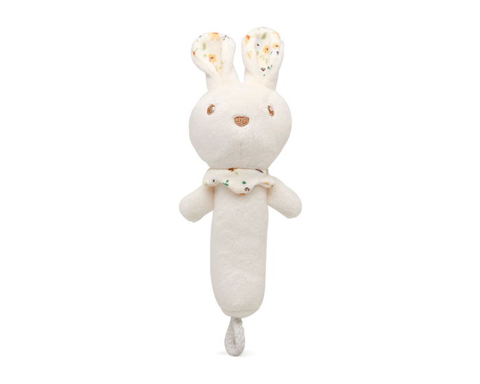 KioKids Sonajero Peluche Conejo 18 cm para Bebé +0 Meses