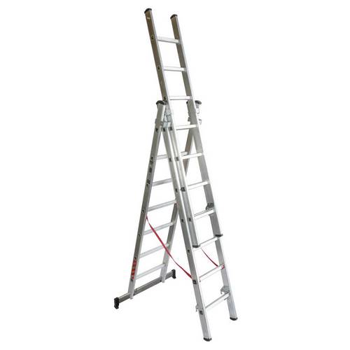 Homelux Escalera de Aluminio Triple 2,0+2,0+2,0 3X7P 13,2 Homelux Escalera de Aluminio Triple 2,0+2,0+2,0 3X7P 13,2